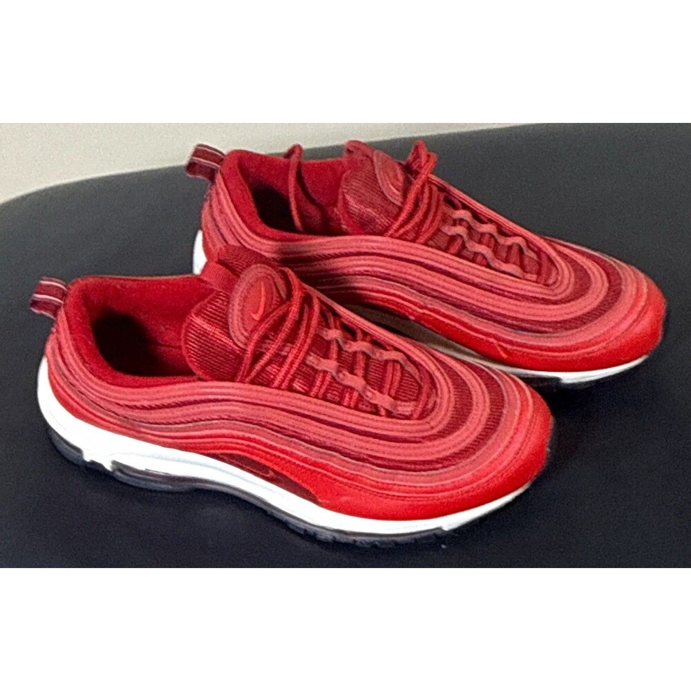 Nike Air Max 97 University Red/Gym Red-Black Men's US 10 Sneaker CQ9896-600